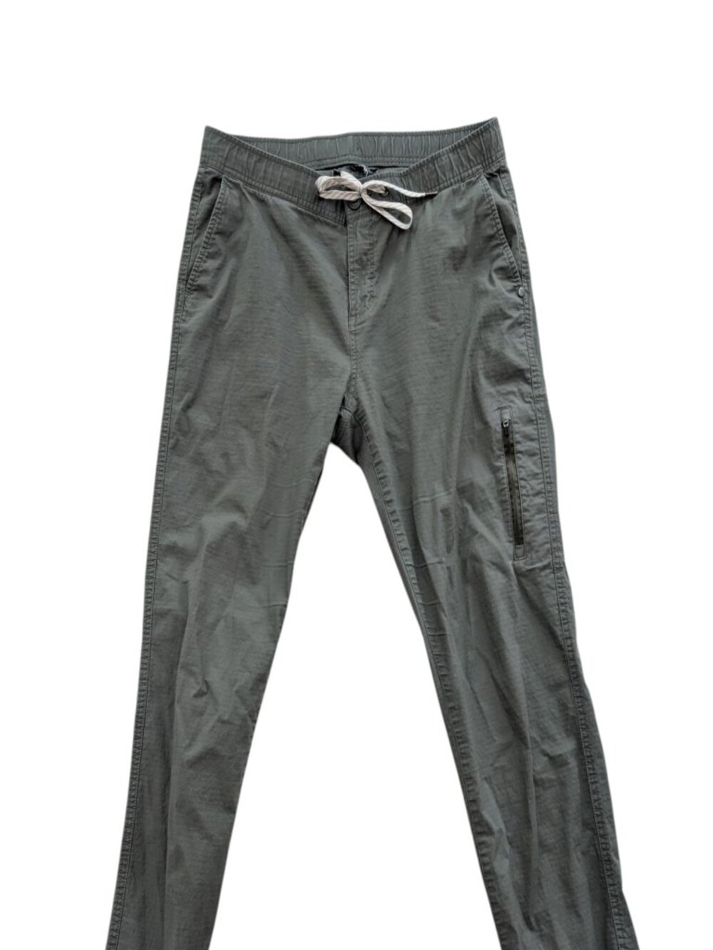 Vuori Ripstop Climber Pant Green Olive Men's Large Cargo Drawstring Stretch